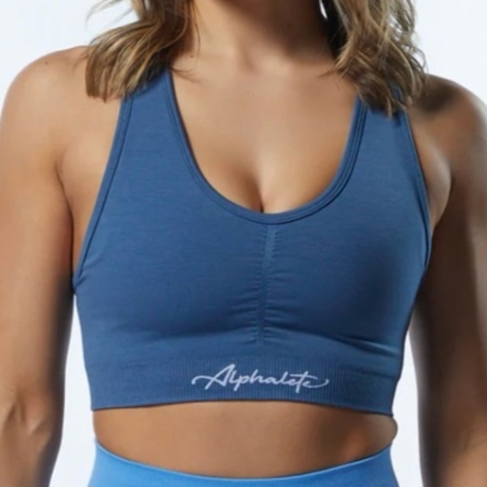 Alphalete Amplify Bra Faded Moonlight